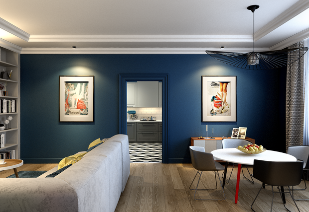 Фотография: Гостиная в стиле Скандинавский, Квартира, Проект недели, Анастасия Туганова – фото на INMYROOM