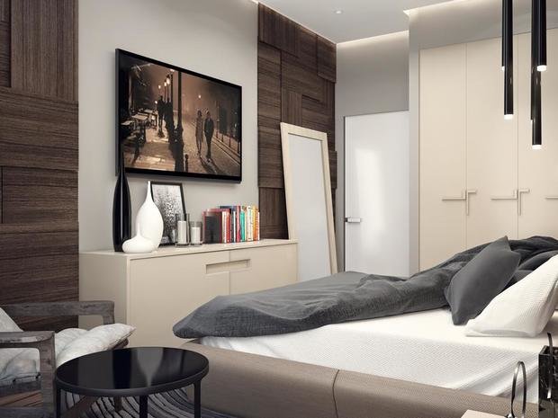 Фото из портфолио Стильная спальня – фотографии дизайна интерьеров на INMYROOM