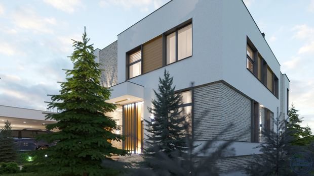 Фото из портфолио Проект двухэтажного индивидуального дома – фотографии дизайна интерьеров на INMYROOM