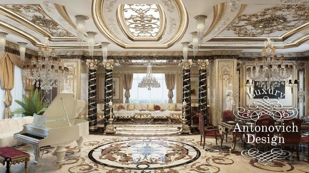 Фото из портфолио Дизайн дома Алматы. Классика роскоши от Luxury Antonovich Design – фотографии дизайна интерьеров на InMyRoom.ru