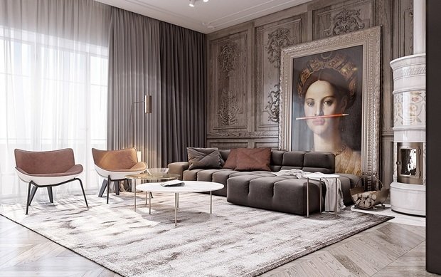 Фото из портфолио Антрацитовое удовольствие – фотографии дизайна интерьеров на INMYROOM