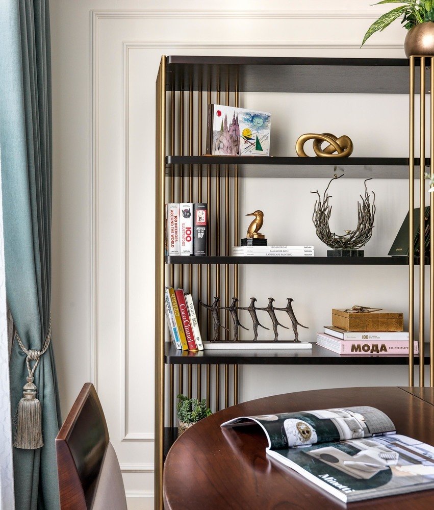 Фотография: Гостиная в стиле Современный, Квартира, Проект недели, Москва, Монолитный дом, 3 комнаты, Более 90 метров, #эксклюзивныепроекты, Наталья Высоцкая – фото на INMYROOM