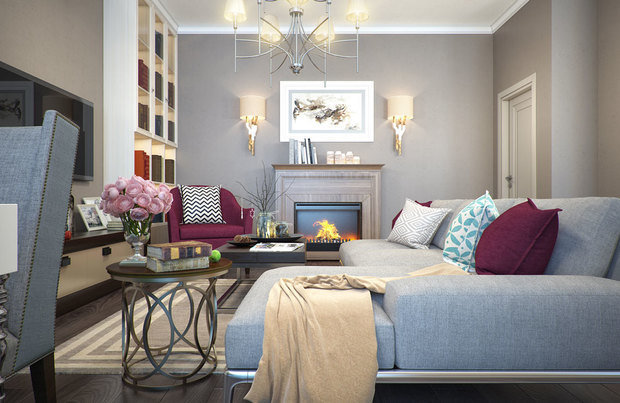 Фото из портфолио Нежный современный – фотографии дизайна интерьеров на INMYROOM