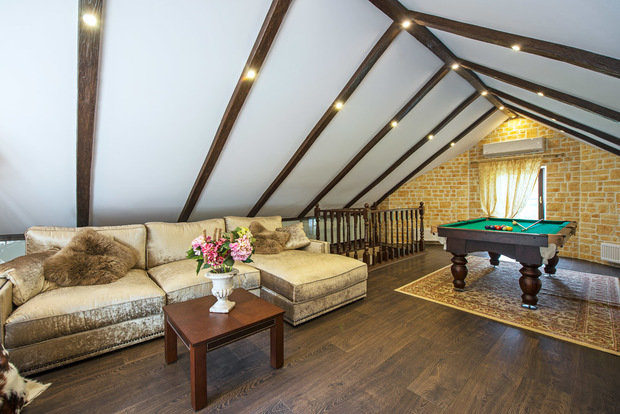 Фото из портфолио Проект "Мансарда" – фотографии дизайна интерьеров на INMYROOM