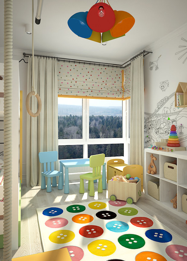 Фото из портфолио Свет и воздух – фотографии дизайна интерьеров на INMYROOM