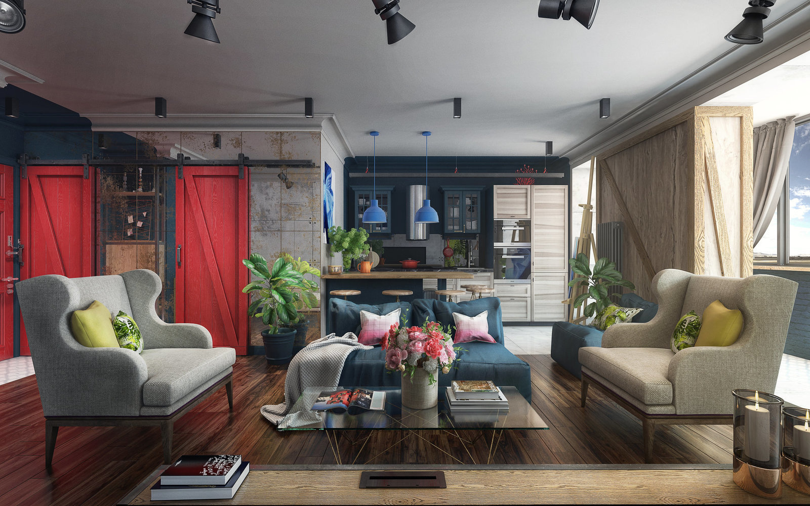 Фотография: Гостиная в стиле Лофт, Проект недели, Гид, Макс Жуков, Виктор Штефан, ToTaste Studio – фото на INMYROOM Фотография: Гостиная в стиле Лофт, Проект недели, Гид, Макс Жуков, Виктор Штефан, ToTaste Studio – фото на INMYROOM