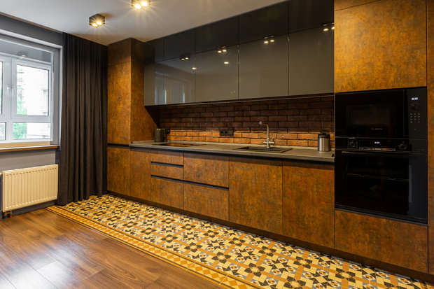 Фото из портфолио Квартира холостяка – фотографии дизайна интерьеров на INMYROOM