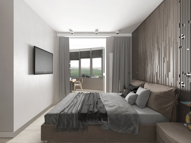 Фото из портфолио Квартира в ЖК Правый Берег – фотографии дизайна интерьеров на INMYROOM