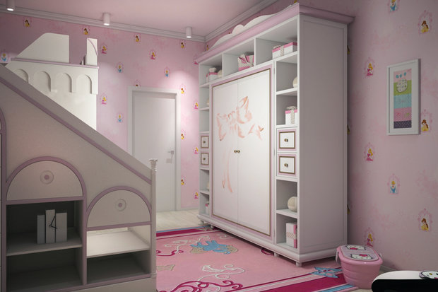 Фото из портфолио Идеи для Детских комнат – фотографии дизайна интерьеров на INMYROOM