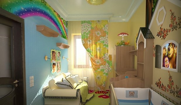 Фото из портфолио детские – фотографии дизайна интерьеров на INMYROOM