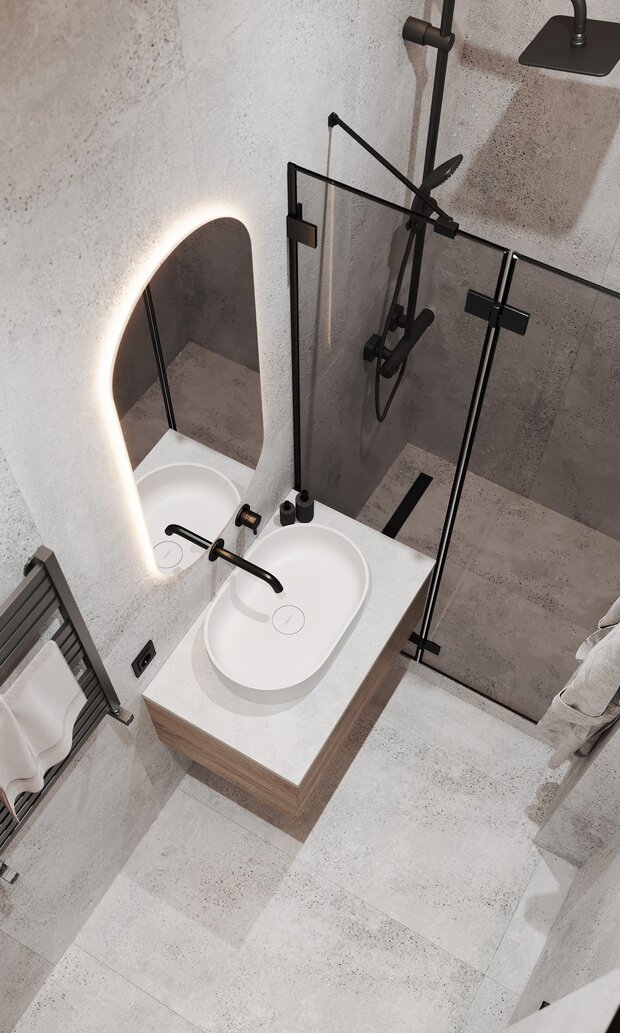 Фото из портфолио Коттедж в Сочи 140 м2 – фотографии дизайна интерьеров на INMYROOM