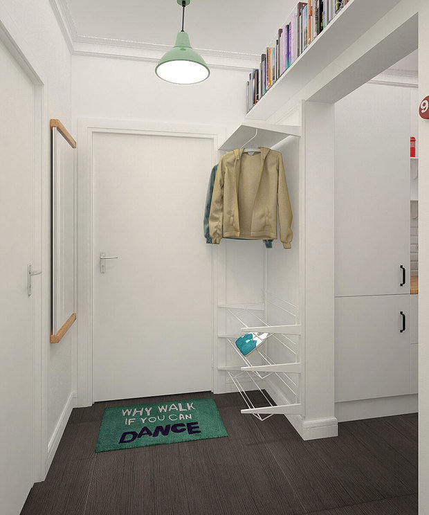 Фотография: Прихожая в стиле Лофт, Скандинавский – фото на INMYROOM