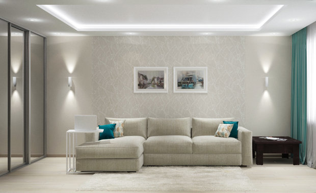 Фото из портфолио Омск ул. Лукашевича 43кв.м. – фотографии дизайна интерьеров на INMYROOM