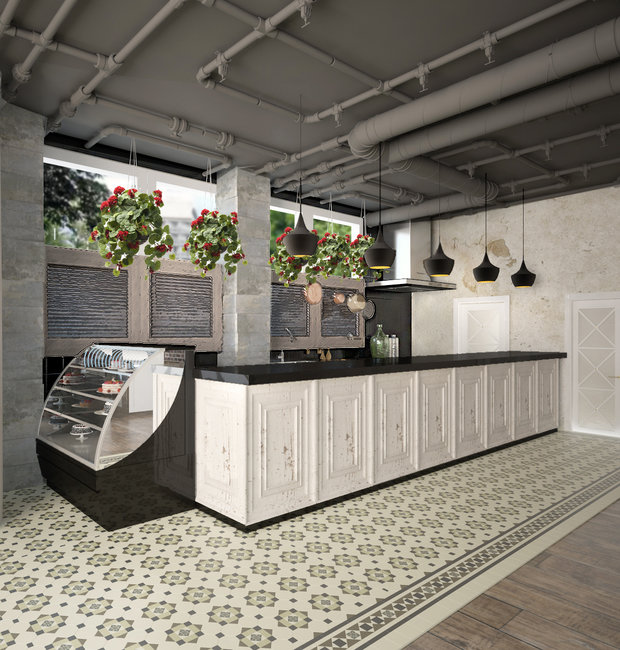 Фото из портфолио Ресторан актуального дизайна – фотографии дизайна интерьеров на INMYROOM