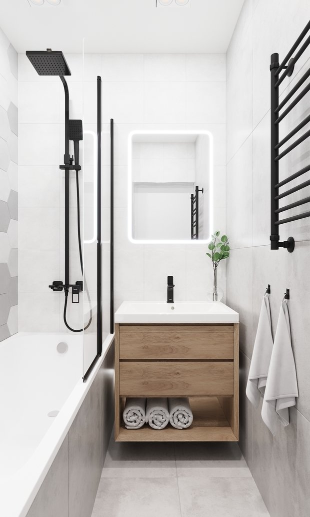 Фото из портфолио ЖК Мир Митино – фотографии дизайна интерьеров на INMYROOM