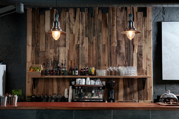 Фото из портфолио Кафе в Крымском мосту Good cafe – фотографии дизайна интерьеров на INMYROOM