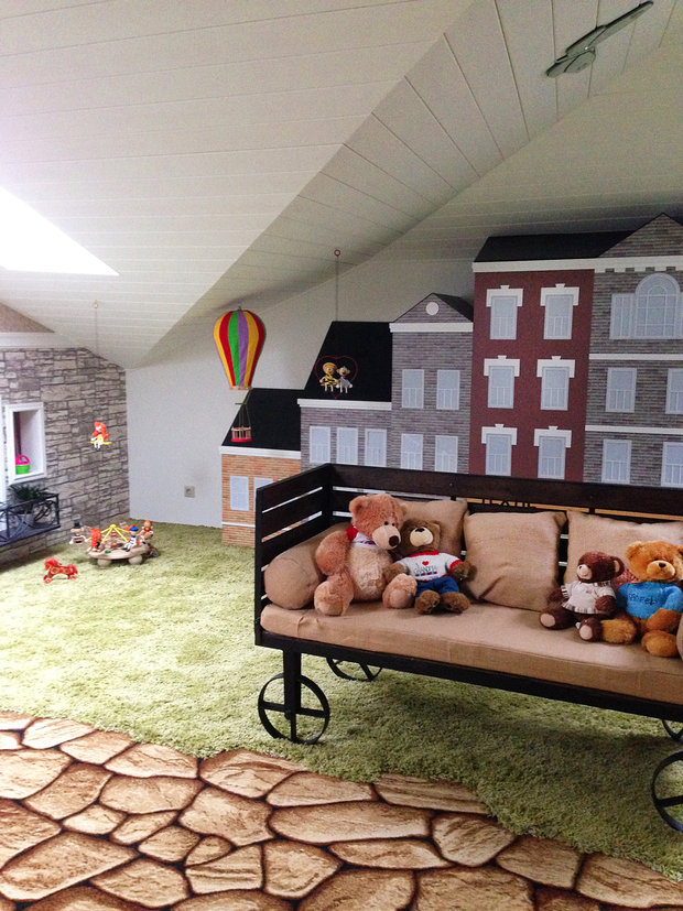 Фото из портфолио Детская игровая комната в коттедже  – фотографии дизайна интерьеров на INMYROOM