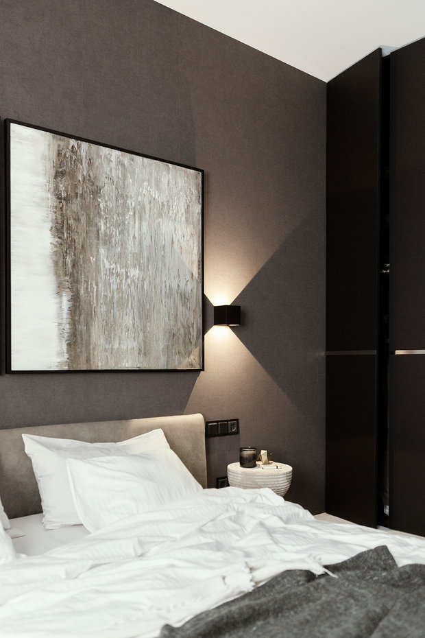 Фотография: Спальня в стиле Минимализм, Квартира, Проект недели, Минск, 3 комнаты, Более 90 метров, Татьяна Манцевич – фото на INMYROOM