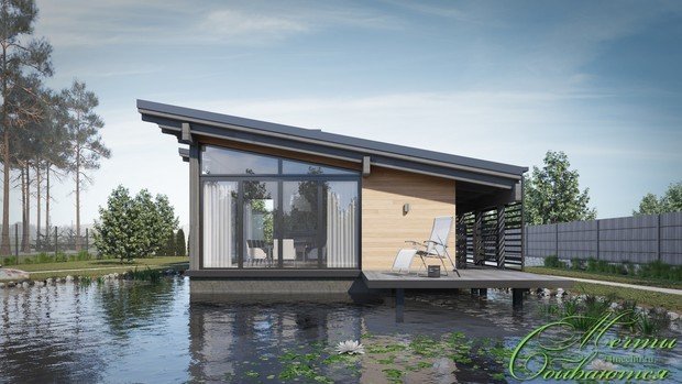 Фото из портфолио Гостевой домик – фотографии дизайна интерьеров на INMYROOM