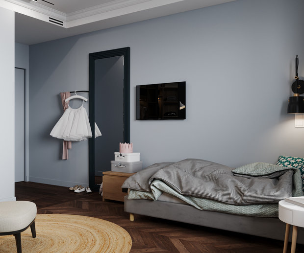 Фото из портфолио Трехкомнатная в ЖК Богемия – фотографии дизайна интерьеров на INMYROOM