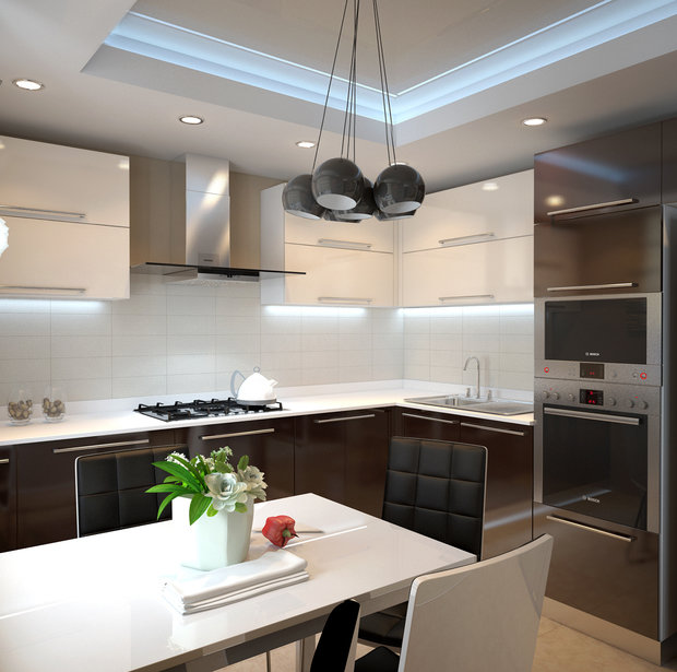 Фото из портфолио кухня-столовая – фотографии дизайна интерьеров на INMYROOM