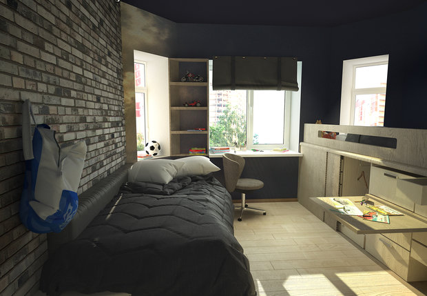 Фото из портфолио Bobrodomo projects  – фотографии дизайна интерьеров на INMYROOM