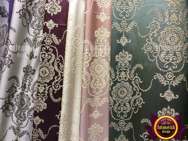 Фото из портфолио Deluxe Curtains Textile Design – фотографии дизайна интерьеров на INMYROOM