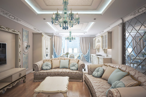 Фото из портфолио Завтрак у Тиффани – фотографии дизайна интерьеров на INMYROOM