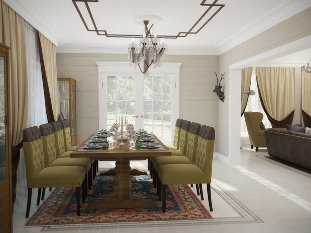 Фотография: Кухня и столовая в стиле Прованс и Кантри, Классический, Дом, Советы, Дача, оксана евдокимова, мм-2 – фото на INMYROOM