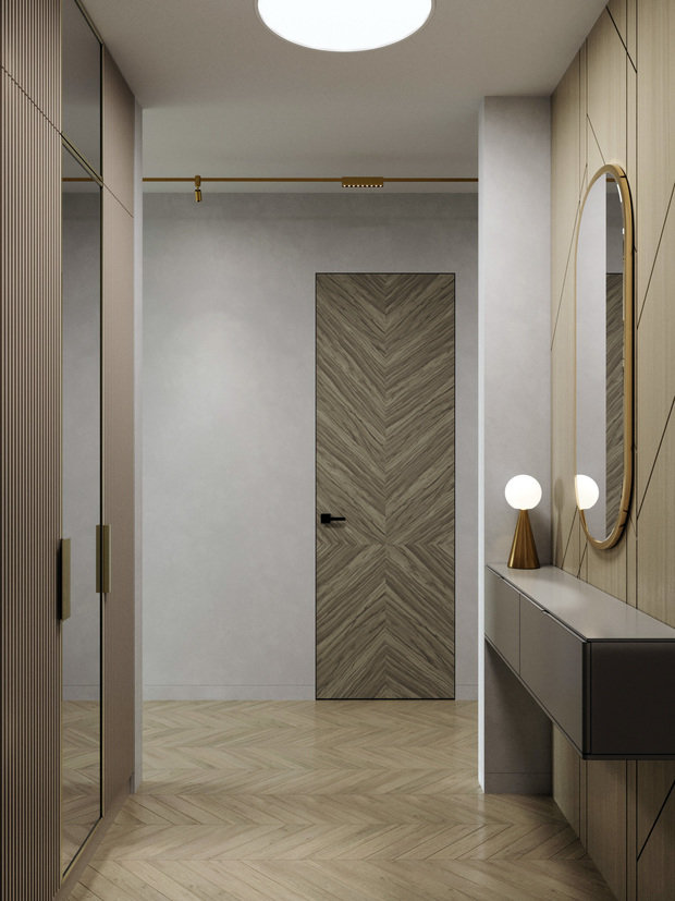 Фото из портфолио Квартира Туманное утро – фотографии дизайна интерьеров на INMYROOM