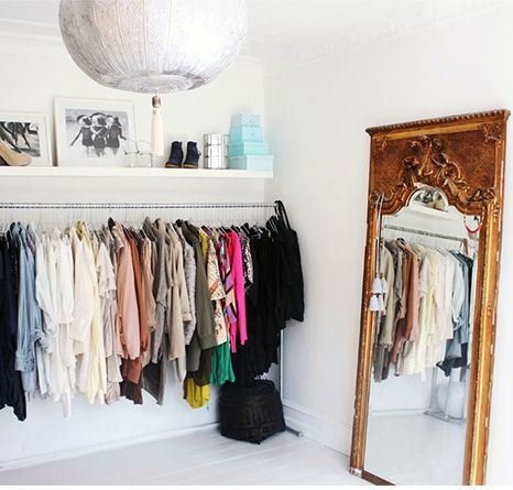 Фотография: в стиле , Малогабаритная квартира, Советы, гардеробная в малогабаритке, гардеробная в спальне, как обустроить гардеробную – фото на INMYROOM Фотография: в стиле , Малогабаритная квартира, Советы, гардеробная в малогабаритке, гардеробная в спальне, как обустроить гардеробную – фото на INMYROOM