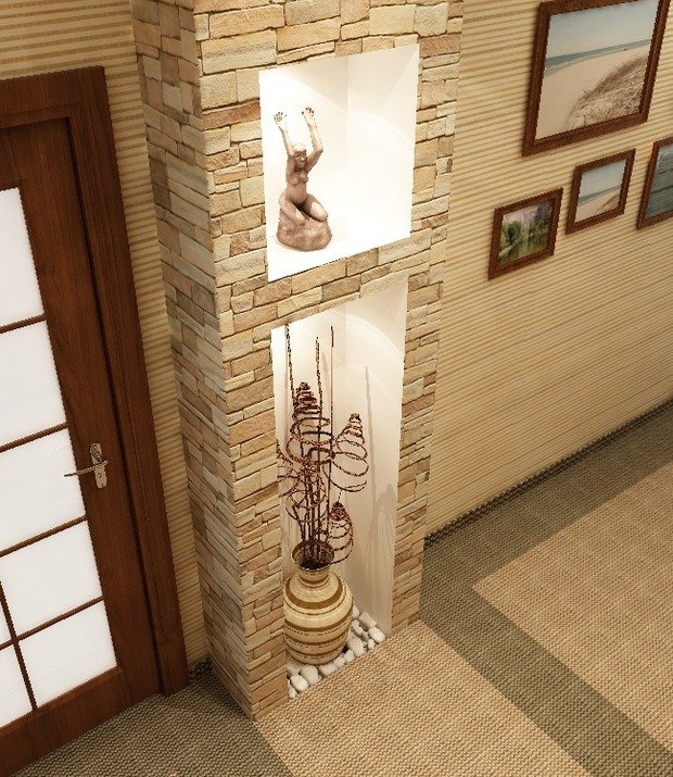 Фото из портфолио Интерьер 2-х комнатной квартиры  – фотографии дизайна интерьеров на INMYROOM