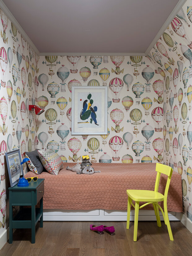 Фотография: Детская в стиле Прованс и Кантри, Современный, Винтажный, Дом, Проект недели, Дача, Подмосковье, Дом и дача, Московская область, 4 и больше, Более 90 метров, Юлия Русских – фото на INMYROOM