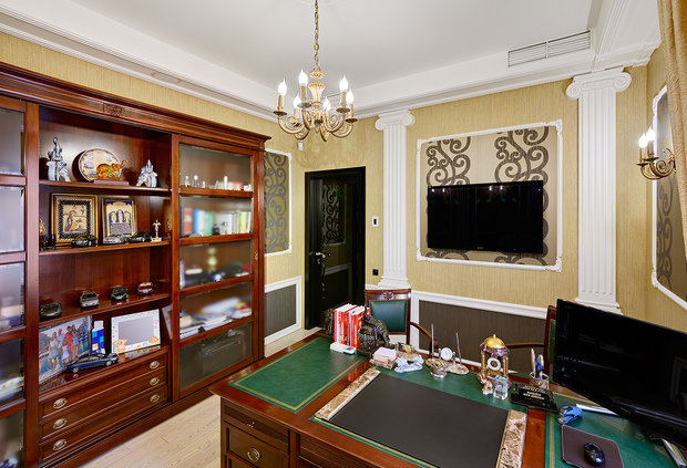 Фото из портфолио Рабочий кабинет  "Мечта розовой феи"  – фотографии дизайна интерьеров на INMYROOM