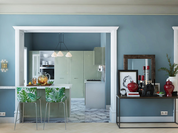 Фото из портфолио АПАРТАМЕНТЫ ЖК "ШУВАЛОВСКИЙ" Г. МОСКВА – фотографии дизайна интерьеров на INMYROOM