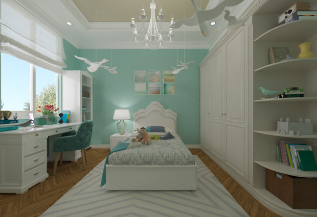 Фотография: Детская в стиле Прованс и Кантри – фото на INMYROOM