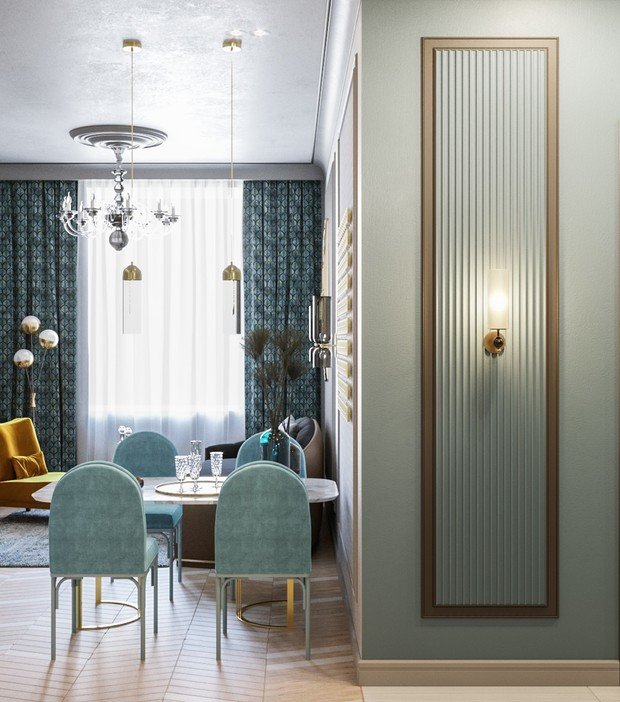 Фото из портфолио "Аквамарин" – фотографии дизайна интерьеров на INMYROOM