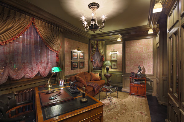 Фотография: Офис в стиле Классический, Квартира, Дома и квартиры, Проект недели – фото на INMYROOM