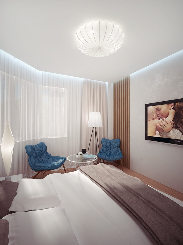 Фото из портфолио Спальня в Питере – фотографии дизайна интерьеров на INMYROOM