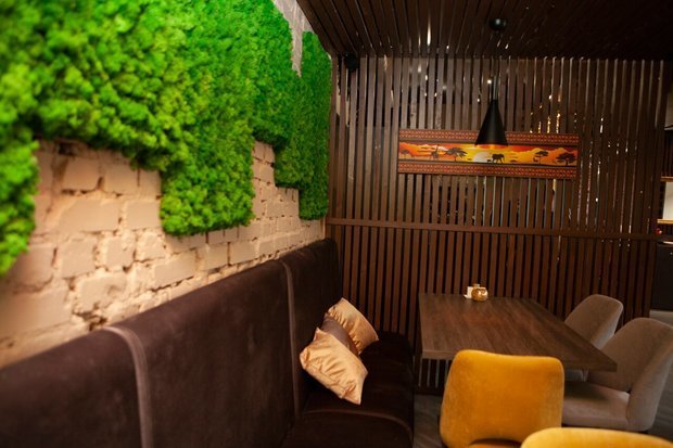 Фото из портфолио Ресторан 3 ЖИРАФА – фотографии дизайна интерьеров на INMYROOM