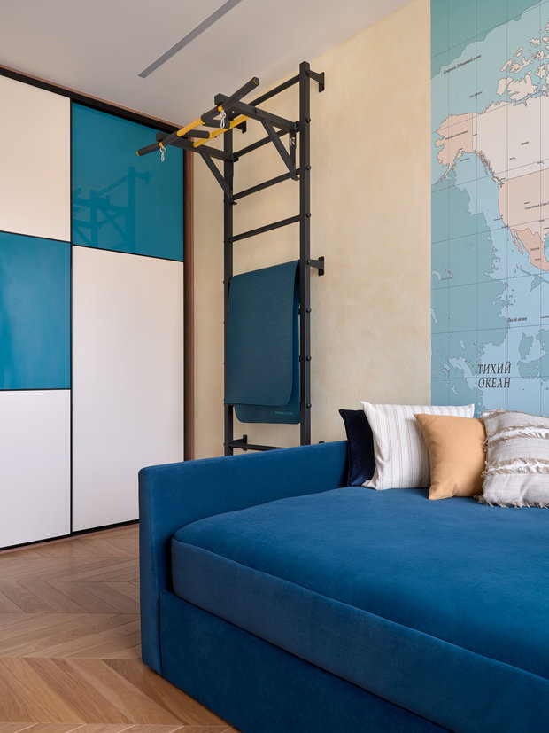 Фотография: Детская в стиле Современный, Квартира, Проект недели, Москва, 4 и больше, Более 90 метров, Евгения Ивлиева – фото на INMYROOM