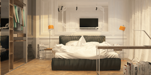 Фото из портфолио Классика для молодой девушки – фотографии дизайна интерьеров на INMYROOM