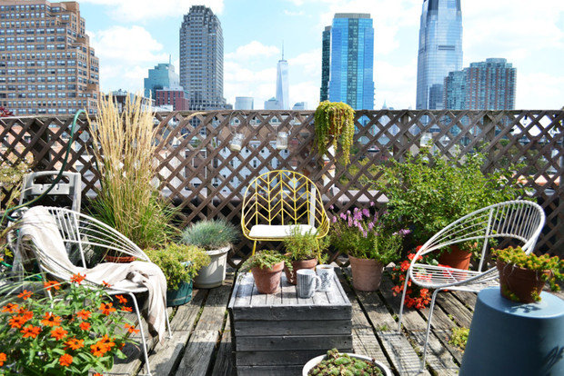 Фото из портфолио Квартира с террасой на крыше – фотографии дизайна интерьеров на INMYROOM