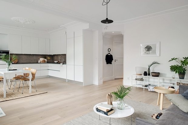 Фото из портфолио Элегантность в простоте: недорогой и стильный интерьер – фотографии дизайна интерьеров на INMYROOM