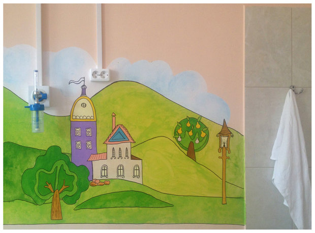 Фото из портфолио Роспись – фотографии дизайна интерьеров на INMYROOM