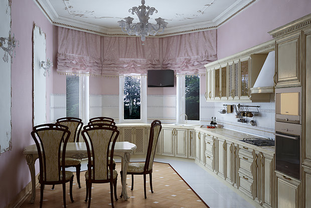 Фото из портфолио Дом, г.Москва, 600м – фотографии дизайна интерьеров на INMYROOM