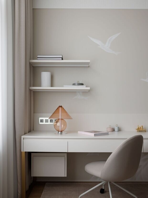 Фотография: Детская в стиле Современный, Квартира, Проект дня, Санкт-Петербург, 3 комнаты, Более 90 метров, Елена Лебедева – фото на INMYROOM