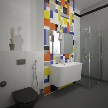Фото из портфолио Четырехкомнатная квартира в Москве – фотографии дизайна интерьеров на INMYROOM