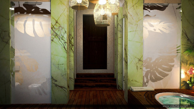 Фото из портфолио Восточная ванная – фотографии дизайна интерьеров на INMYROOM