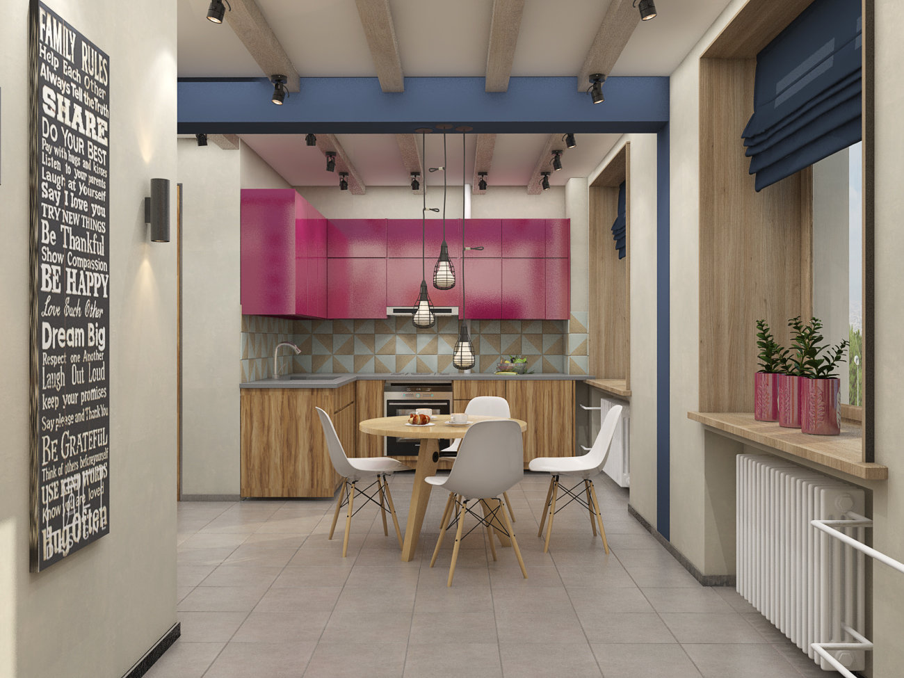 Фото из портфолио Московская квартира со своей историей – фотографии дизайна интерьеров на INMYROOM Фото из портфолио Московская квартира со своей историей – фотографии дизайна интерьеров на INMYROOM